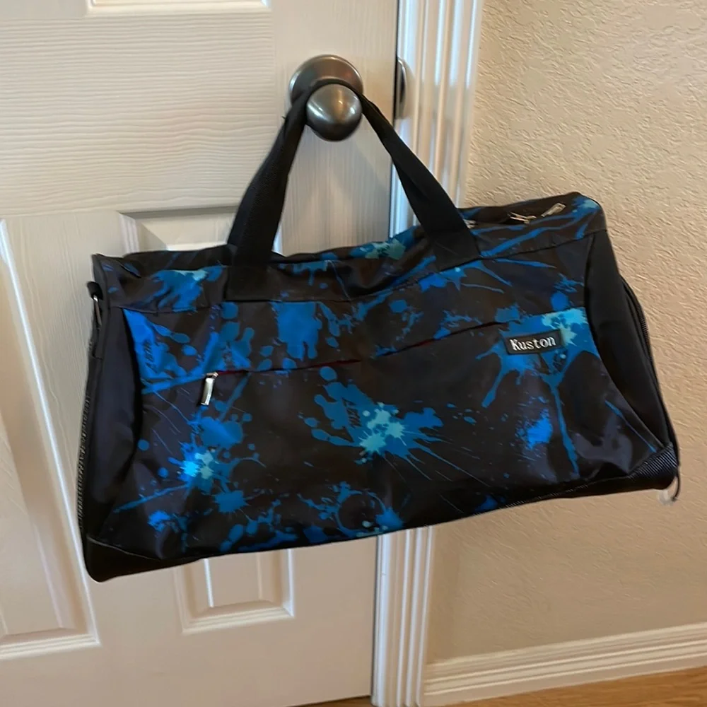 Kuston Sports Gym Bag with show compartment and wet pocket